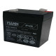 Batteria al piombo ricaricabile 6V 4.5Ah terminale faston 4.8mm FIAMM FG10451 491460365