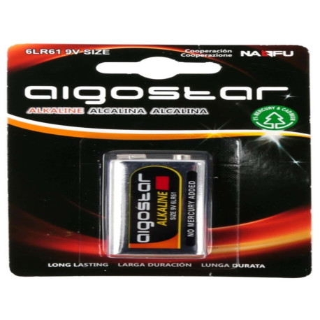 Batteria alcalina 6LR61 9V Pila