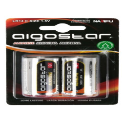 Batteria alcalina Mezzatorcia 1.5V ( Pila C LR14C MN1400 Pile)