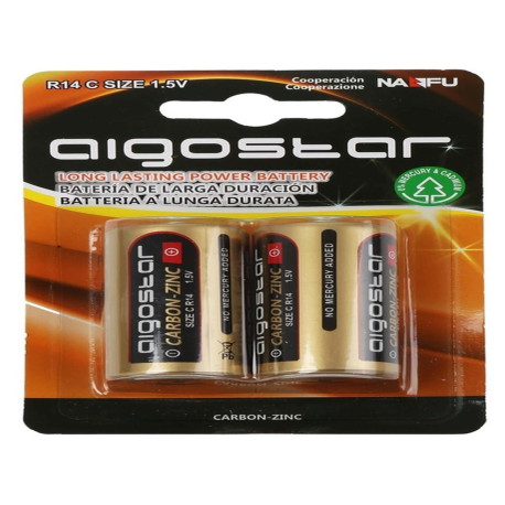 Batteria alcalina Mezzatorcia 1.5V ( Pila C R14C Pile)