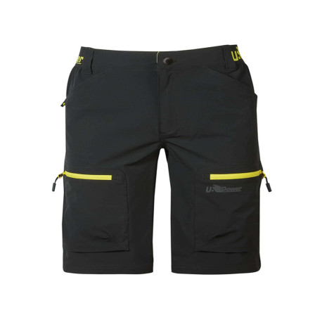 Bermuda Ares - taglia M - nero/giallo - U-Power