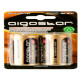 Batteria zinco-carbone Torcia 1.5V ( Pila R20 D)