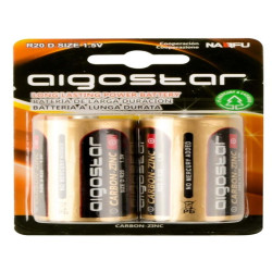 Batteria zinco-carbone Torcia 1.5V ( Pila R20 D)