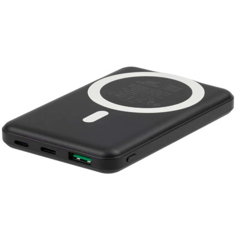 BATTERY BANK 10.000 MAH MAGSAFE 15W + 2 USCITE DI RICARICA USB-A E TYPE C 20W CON STAND