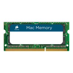 CORSAIR Mac Memory - DDR3 - modulo - 4 GB - SO DIMM 204-pin - 1066 MHz / PC3-8500 - CL7 - 1.5 V - senza buffer - non ECC