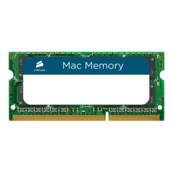 CORSAIR Mac Memory - DDR3 - modulo - 8 GB - SO DIMM 204-pin - 1333 MHz / PC3-10600 - CL9 - 1.5 V - senza buffer - non ECC