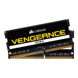 CORSAIR Vengeance - DDR4 - kit - 32 GB: 2 x 16 GB - SO DIMM 260-pin - 2666 MHz / PC4-21300 - CL18 - 1.2 V - senza buffer - non 