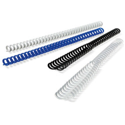 Dorsi ClickBind - riapribili - 8 mm - nero - Ibico - conf. 50 pezzi