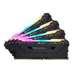 CORSAIR Vengeance RGB PRO - DDR4 - kit - 32 GB: 4 x 8 GB - DIMM 288-PIN - 3600 MHz / PC4-28800 - CL18 - 1.35 V - senza buffer -