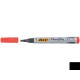 Bic Marking 2300 rosso punta scalpello ultra resistente (3 7 mm-5 5 mm)-Bic- fusto in plastica design conico (Conf. 12 pz)