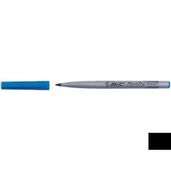 Bic Marking Pocket 1445 blu punta tonda tratto 1 1 mm -Bic- inchiostro base alcool (conf.12)
