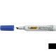 Bic Whiteboard Marker Velleda 1781 blu punta scalpello tratto 3 5 - 5 5 mm -Bic- fusto metallo resistente al caldo/freddo (conf
