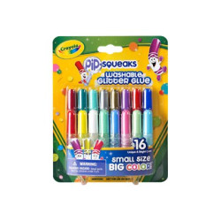 Crayola Pip-Squeaks - Colla glitterata - assortiti (pacchetto di 16)