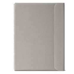 Portablocco Meet - con alette magnetiche - 31 x 25 x 1,4 cm - grigio - In Tempo