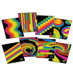 BLOCCHI QUADERNI E RUBRICHE - BLACK&ampFLUO