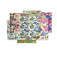 BLOCCHI QUADERNI E RUBRICHE - CF10 QUADERNI FLOWERS A4 OC 80GR