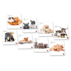 BLOCCHI QUADERNI E RUBRICHE - DOLCI CUCCIOLI