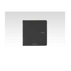 BLOCCHI QUADERNI E RUBRICHE - ECOQUA PM A4 BLANK NERO - 40 FOGLI