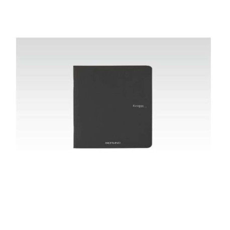 BLOCCHI QUADERNI E RUBRICHE - ECOQUA PM A4 BLANK NERO - 40 FOGLI