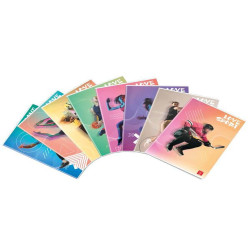 BLOCCHI QUADERNI E RUBRICHE - MAXI LOVE SPORT 42 FF 0B