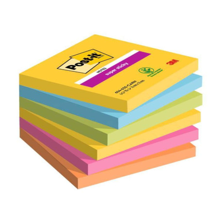 BLOCCHI QUADERNI E RUBRICHE - Post-it Super Sticky CARNIVAL