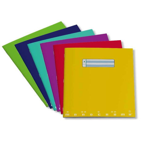 BLOCCHI QUADERNI E RUBRICHE - QUADERNI MONOCROMO. DSA 80G 10