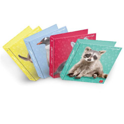 BLOCCHI QUADERNI E RUBRICHE - RACCOGLITORI AD ANELLI A4 27X32