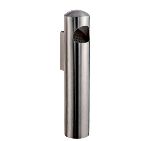 Posacenere murale Birkin - acciaio inox satinato - Medial