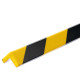 Profilo paracolpi angolare C20 - giallo/nero - Durable