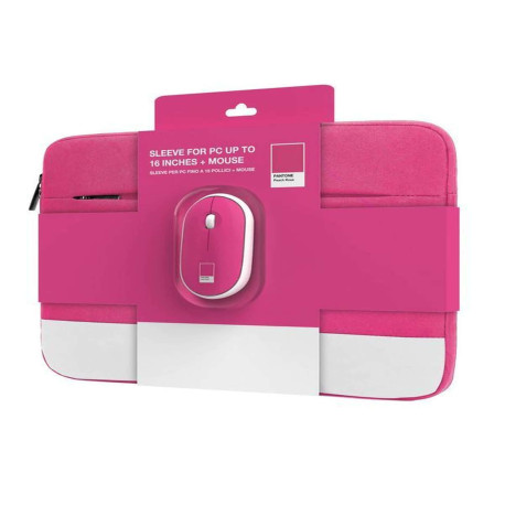 BORSE  CUSTODIE - PANTONE - Bundle PC Sleeve up to 15.6'' + Mouse IT COLLECTION