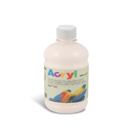 BOTT 500ML TEMP ACRILICA ROSA