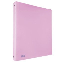 Raccoglitore Pastel - 22 x 30 cm - 4 anelli tondi 15 mm - PP - glicine - Favorit