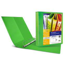 Raccoglitore personalizzabile Myto TI - 22 x 30 cm - 4 anelli a D 17 mm - dorso 2,5 cm - verde - Sei Rota