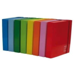 Brefiocart CARTELLE  CON ELASTICO PIATTONEW COLOR
