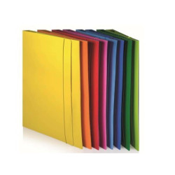 Brefiocart Cartelline lucide con lembi e elastico