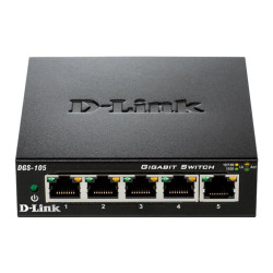 D-Link DGS 105 - Switch - 5 x 10/100/1000 - desktop