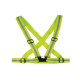 Bretella alta visibilità Cross Belt - regolabile - taglia unica - giallo fluo - WoWow