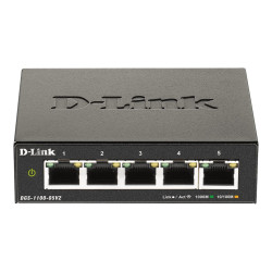 D-Link DGS 1100-05V2 - Switch - intelligente - 5 x 10/100/1000 - desktop