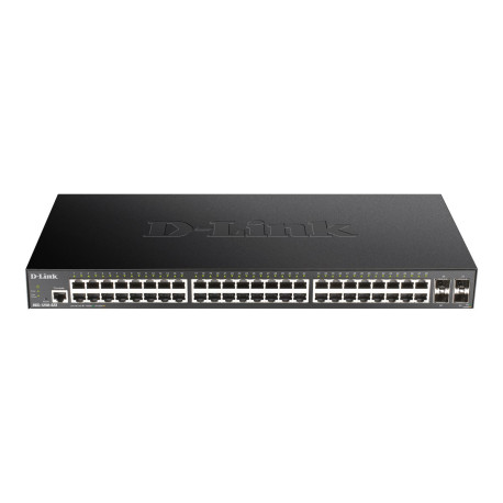 D-Link DGS 1250-52X - Switch - intelligente - 48 x 10/100/1000 + 4 x 10 Gigabit SFP+ - montabile su rack