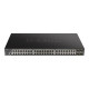 D-Link DGS 1250-52XMP - Switch - L3 Lite - intelligente - 48 x 10/100/1000 (PoE) + 4 x 10 Gigabit SFP+ - montabile su rack - Po