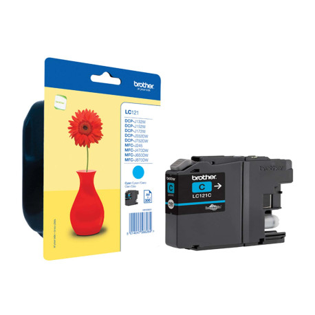 Brother - Cartuccia - Ciano - LC121C - 300 pag
