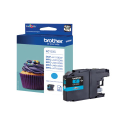 Brother - Cartuccia - Ciano - LC123C - 600 pag