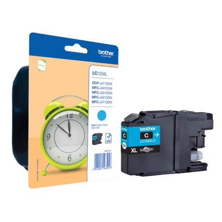 Brother - Cartuccia - Ciano - LC125XLC- 1200 pag