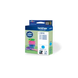 Brother - Cartuccia - Ciano - LC221C - 260 pag
