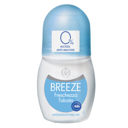 Roll on deodorante - freschezza talcata - 50 ml - Breeze