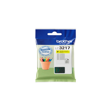 Brother - Cartuccia - Giallo - LC3217Y - 550 pag