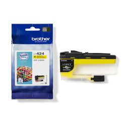 Brother - Cartuccia - Giallo - LC424Y - 750 pag