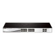 D-Link Web Smart DGS-1210-20 - Switch - 16 x 10/100/1000 + 4 x Gigabit SFP - desktop, montabile su rack - AC 100/230 V