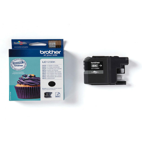 Brother - Cartuccia - Nero - LC123BK - 600 pag