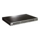 D-Link xStack DES-3200-52P - Switch - gestito - 48 x 10/100 (PoE) + 2 x SFP + 2 x combo Gigabit SFP - montabile su rack - PoE